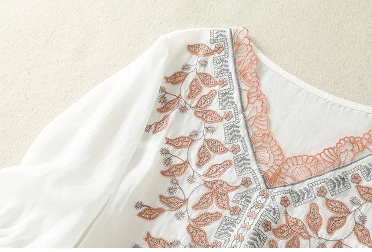 ALICE LINEN BLOUSE