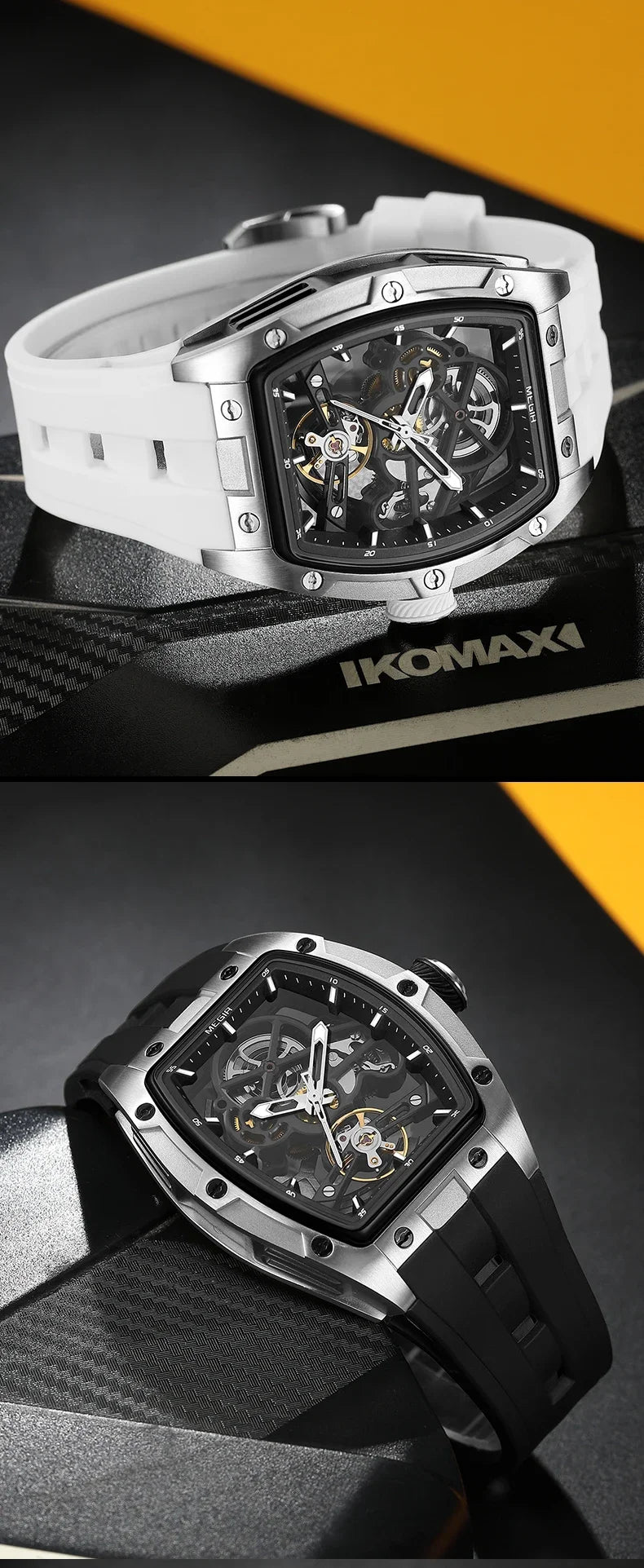 ETHAN AUTOMATIC SKELETON WATCH