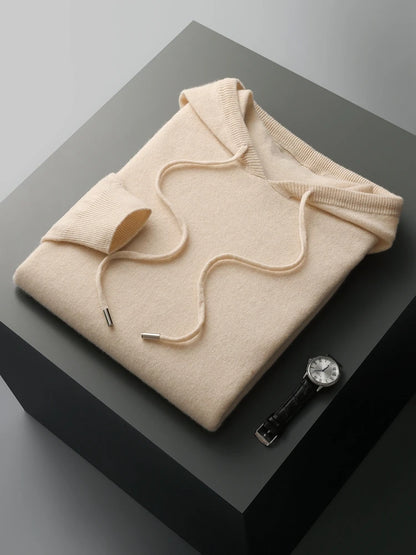 HENRY MERINO WOOL HOODIE