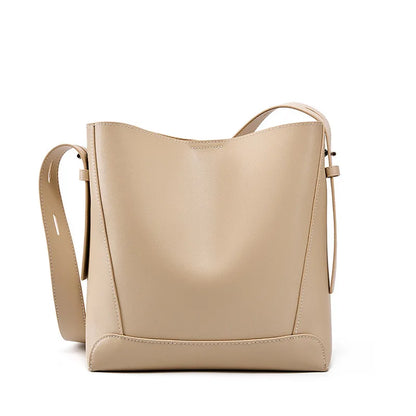 CLARISSA LEATHER TOTE BAG