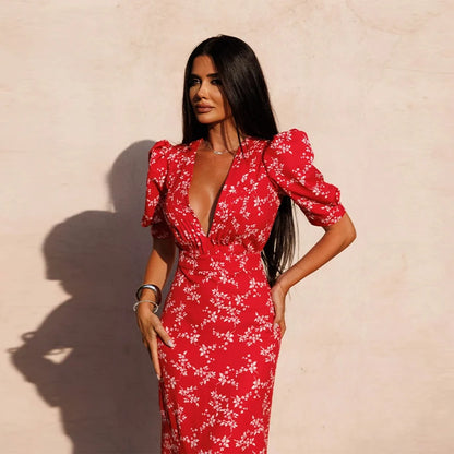 KELLY PUFF SLEEVE DRESS