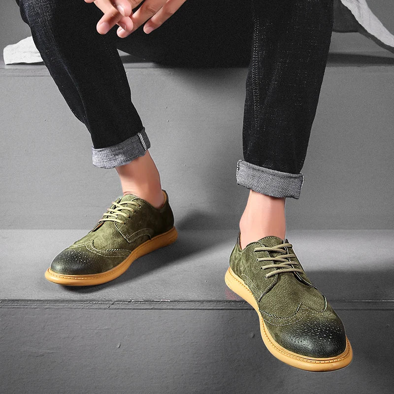 MAVERICK BROGUE SHOES