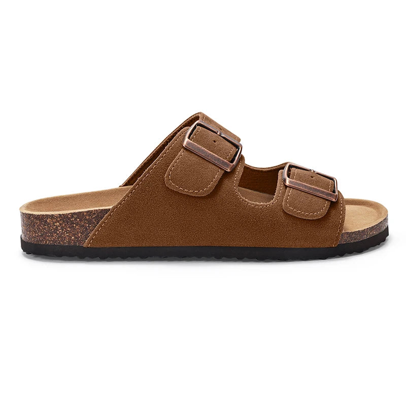 Kidmi Women’s Suede Buckle Sandals