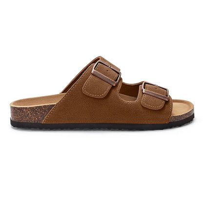 Kidmi Women’s Suede Buckle Sandals