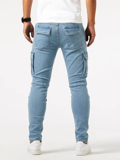 MAX | DENIM CARGO PANTS