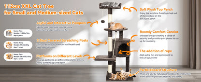 ClimbNest Multi-Level Cat Tower
