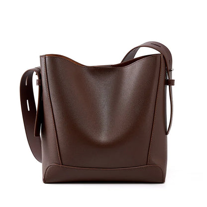 CLARISSA LEATHER TOTE BAG