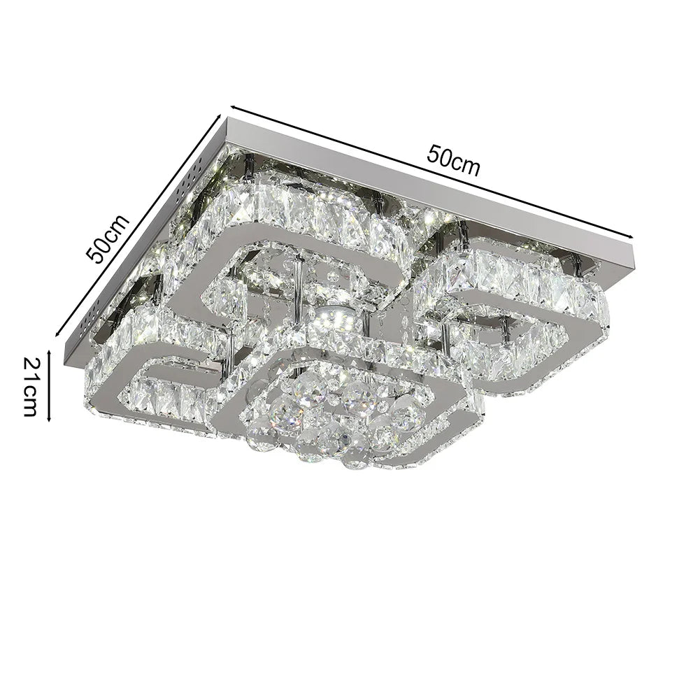CrystalAura LED Ceiling Light