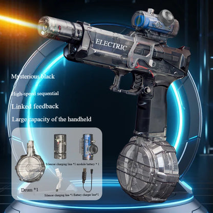 BlazeShot Electric Water Gun – Ice Blast Edition