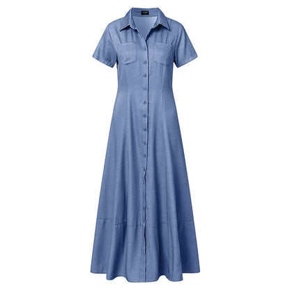  DenimGrace Shirt Dress