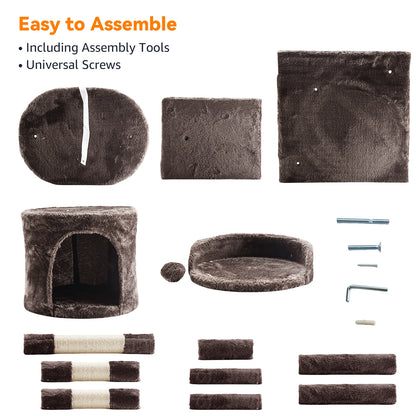 ClimbNest Multi-Level Cat Tower