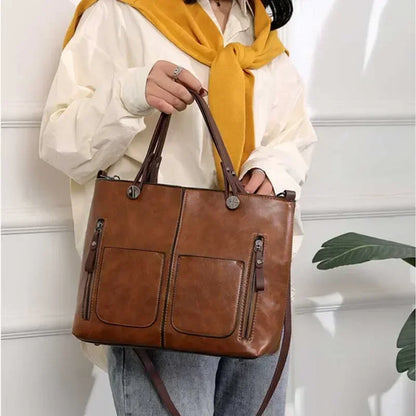 NOVA  LEATHER  SHOULDER BAG