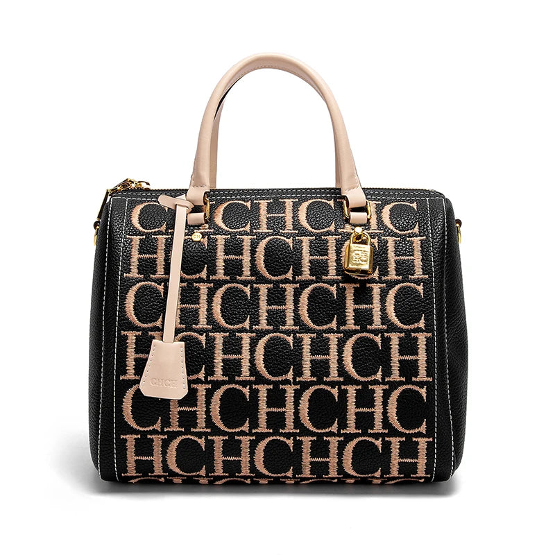 Charlotte Lettered Baguette Bag