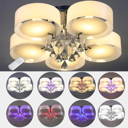 LED Crystal Ceiling Light Chandelier Lamp