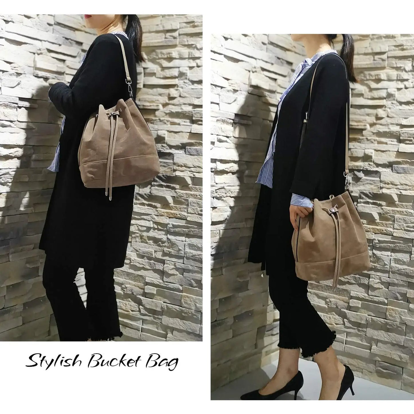 TEALA COMPACT BUCKET BAG