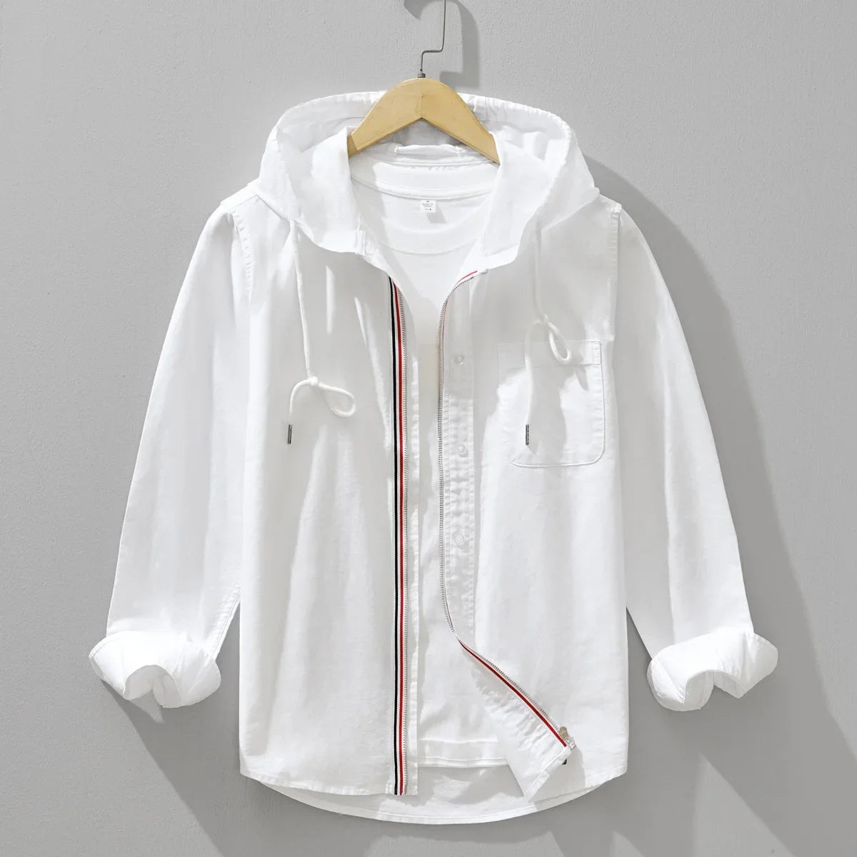 JAMES LINEN HOODIE