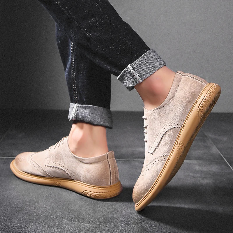 MAVERICK BROGUE SHOES
