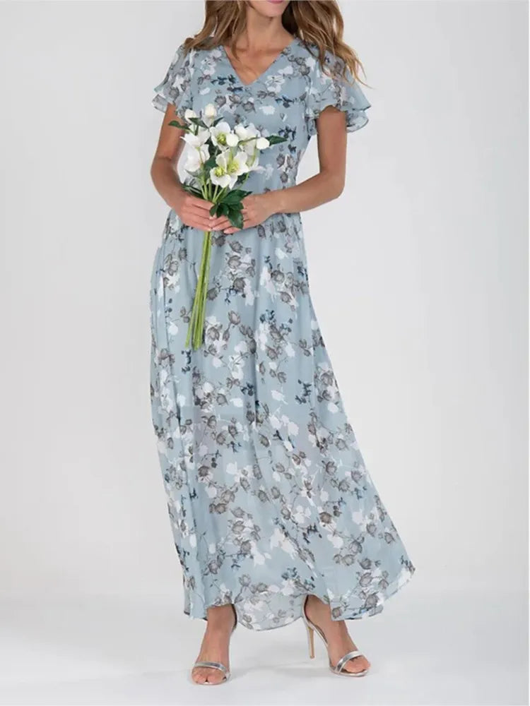 AMELIA FLORAL BOHO DRESS