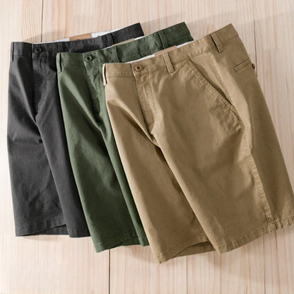 EDWARD CASUAL COTTON CARGO SHORTS