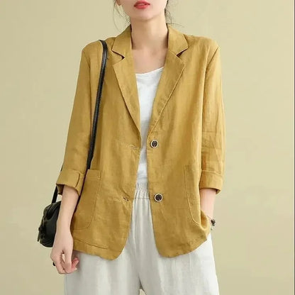 Edith Linen Light Jacket