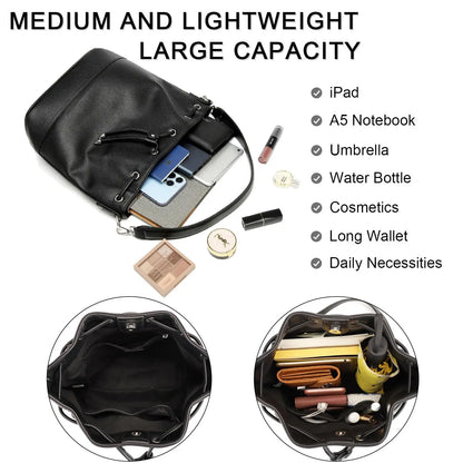 TEALA COMPACT BUCKET BAG