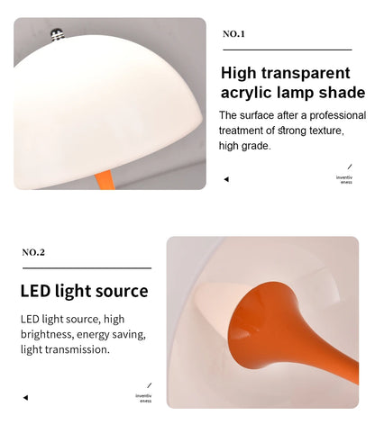 FloraTouch USB Mushroom Lamp