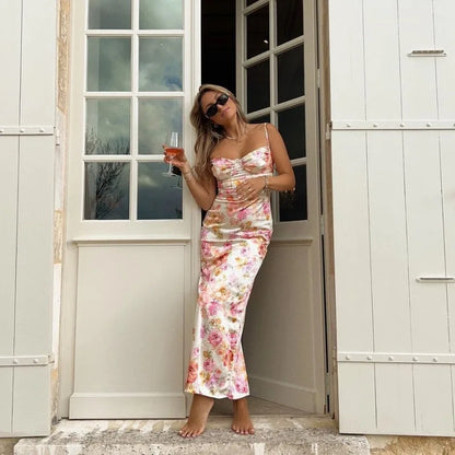FREYA’S FLORAL SUNLIT MAXI
