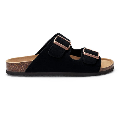 Kidmi Women’s Suede Buckle Sandals