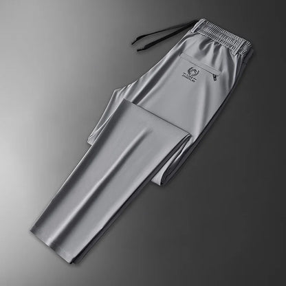 James Ice Silk Casual Pants