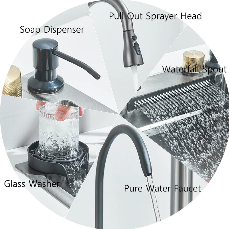 Health-Safe SpaceSaver Sink