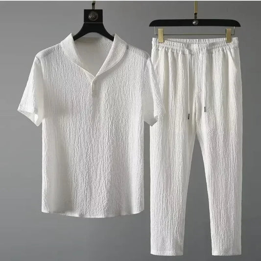 EVAN ICE LINEN SET