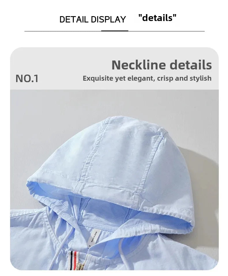NOVA LINEN HOODIE