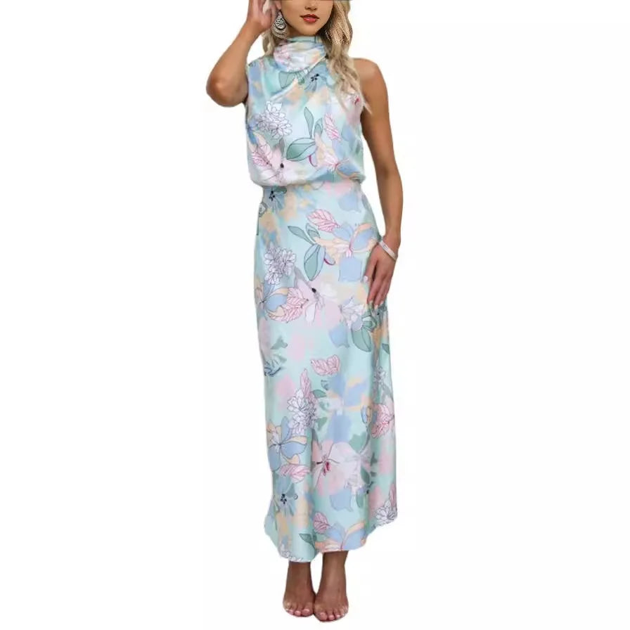 Evelyn Rose Satin Dress