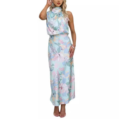 Evelyn Rose Satin Dress