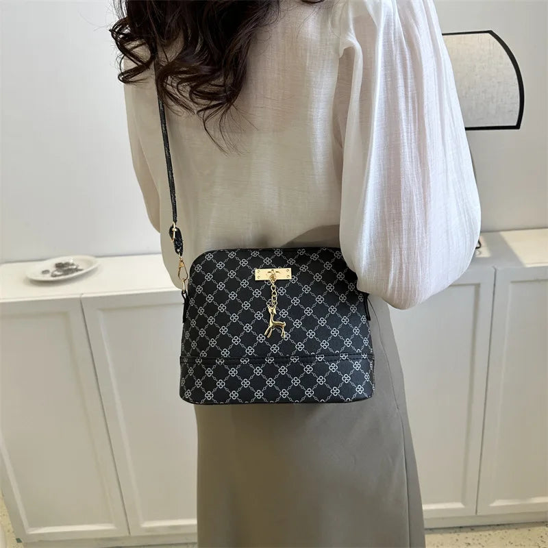 Elegant PU Crossbody Bag 👜