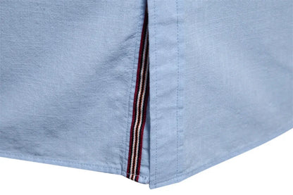 THE MAYFAIR LINEN BLEND SHIRT
