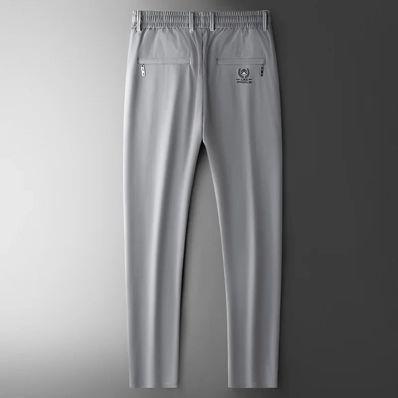 James Ice Silk Casual Pants