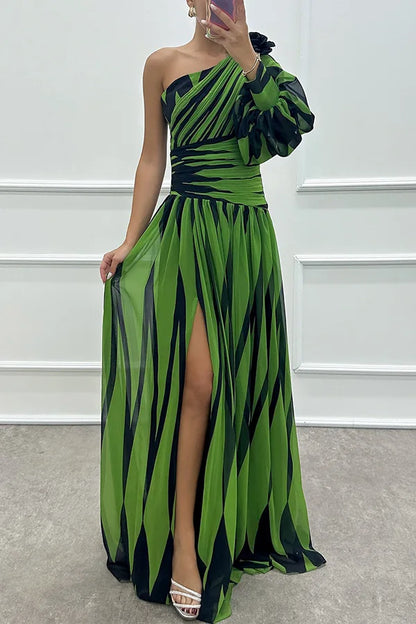 ELEGANT SPLIT MAXI DRESS