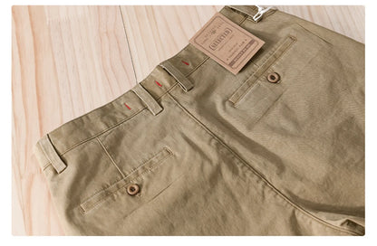EDWARD CASUAL COTTON CARGO SHORTS