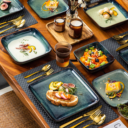 SternGlaze Green Dinnerware Set