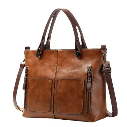 NOVA  LEATHER  SHOULDER BAG