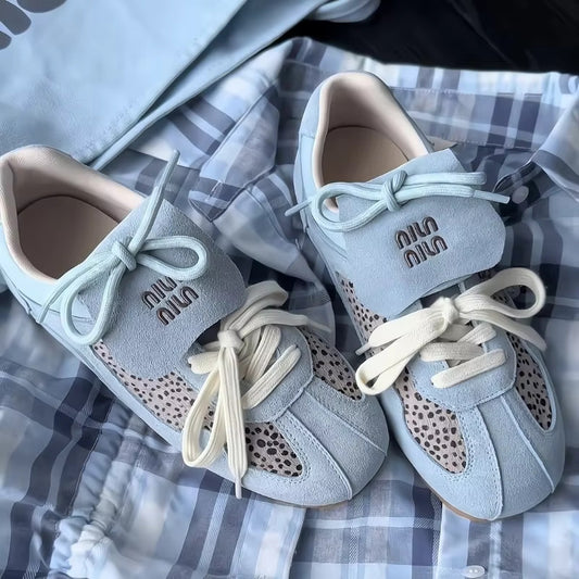 Retro Leopard Sneakers