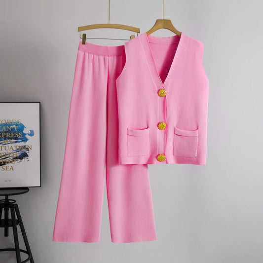 FIONA KNIT TANK SET