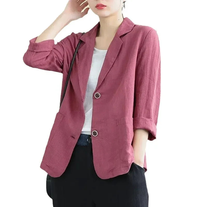 Edith Linen Light Jacket