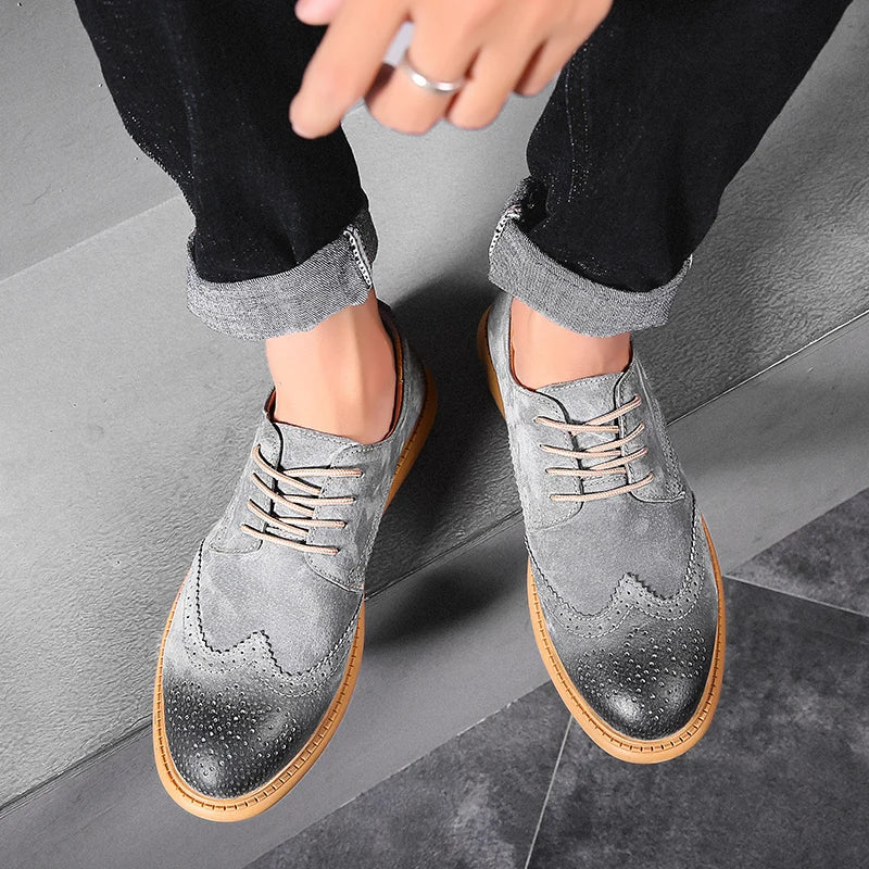 MAVERICK BROGUE SHOES