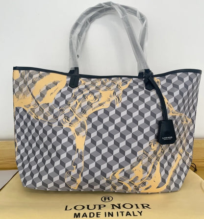 LOUP NOIR METALIC TOTE