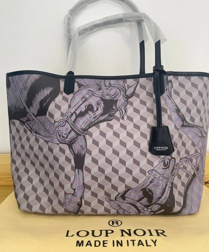 LOUP NOIR METALIC TOTE