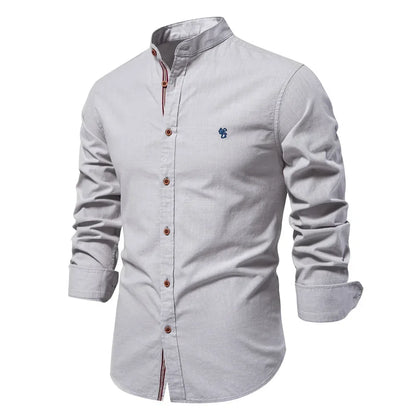 THE MAYFAIR LINEN BLEND SHIRT