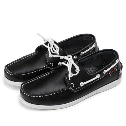 OLIVER LEATHER MOCCASIN SNEAKERS
