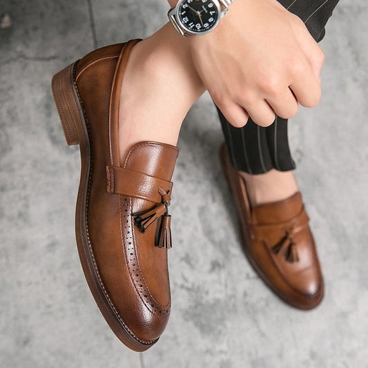 LENNOX CARVED LOAFERS